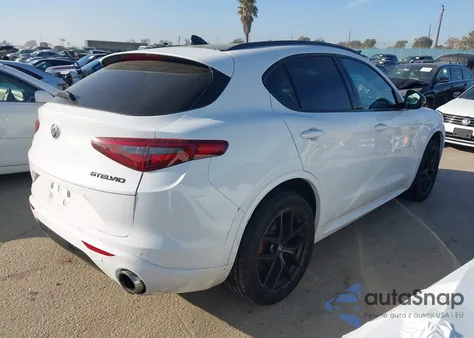2021 Alfa Romeo Stelvio Ti Awd z USA, uszkodzony, nr VIN ZASPAKBN1M7D18195